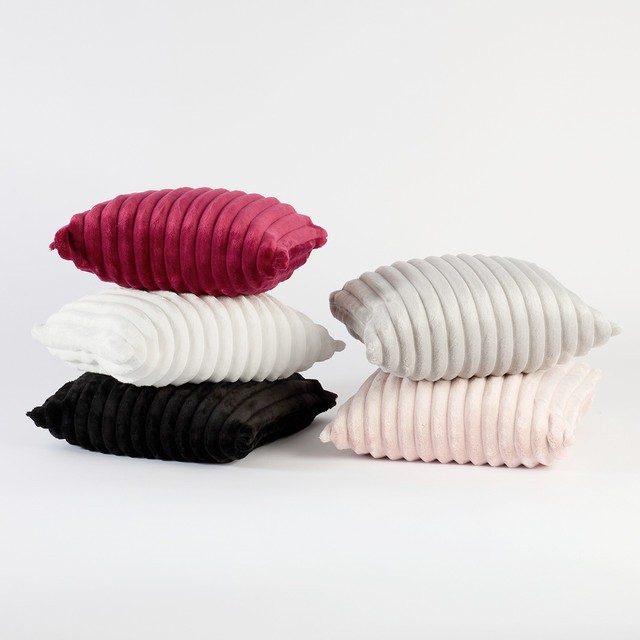 Denali Faux Fur Square Cushion by M.U.S.E.