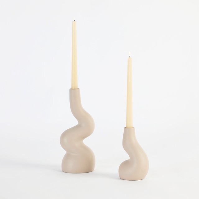 Zambesi Natural Candle Holder by M.U.S.E.