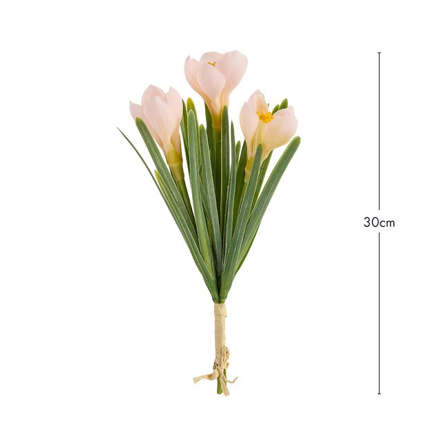 Artificial Crocus Flower Bouquet by M.U.S.E.
