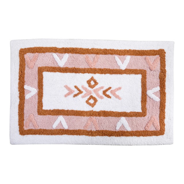 Folk Flower Bath Mat Range by Habitat