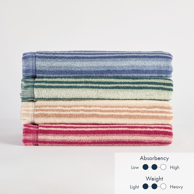 Samara Stripe Towel Range by Habitat