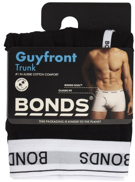 Bonds Men's Guyfront Trunk 1 Pack
