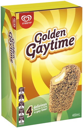 Streets Golden Gaytime Ice Cream 4 Pack, Tub 1 Litre or Paddle Pop Tub 1 Litre Selected Varieties