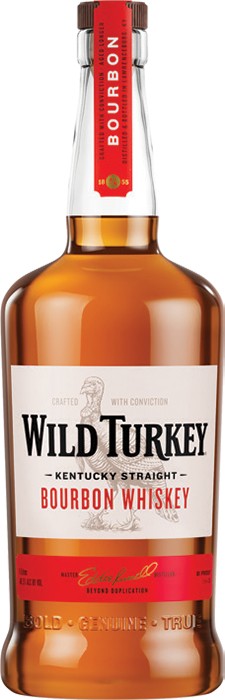 Wild Turkey 81 Proof Bourbon 1 Litre