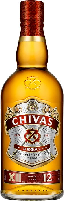 Chivas Regal 12YO Blended Scotch Whisky 700mL