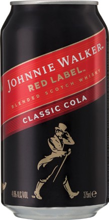 Johnnie Walker Red & Cola 4.6% 10 Pack