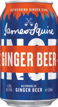 James Squire Alcoholic Ginger Beer 4% 6 Pack