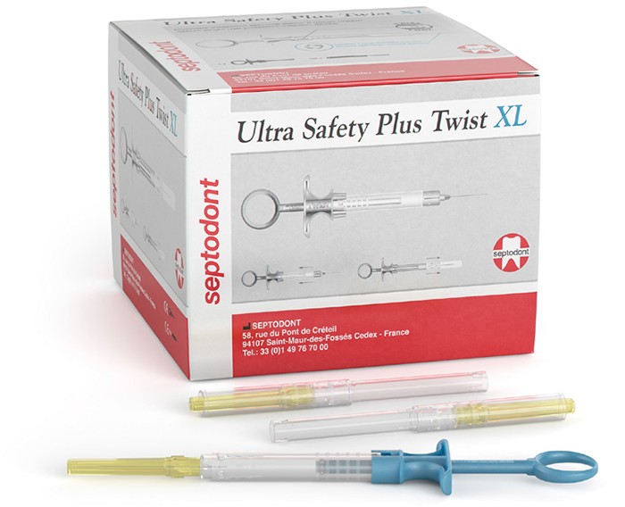 Septodont USP XL Twist Needles Box 100