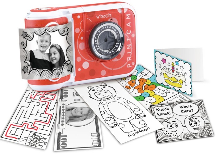 VTech KidiZoom Print Cam - Red