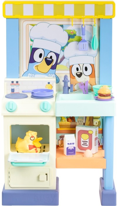 Bluey Cook With Chef Bluey Kitchen Playset