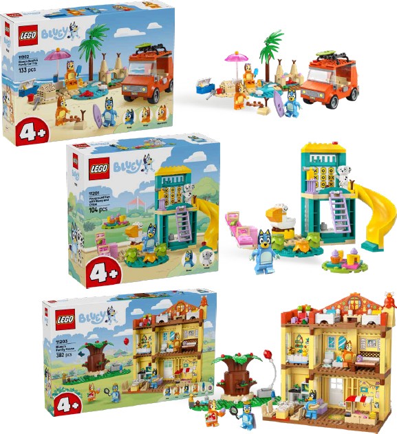 NEW Selected LEGO Bluey