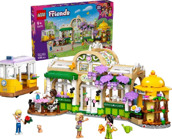 NEW LEGO Friends Plant Café & Flower Shop 42671