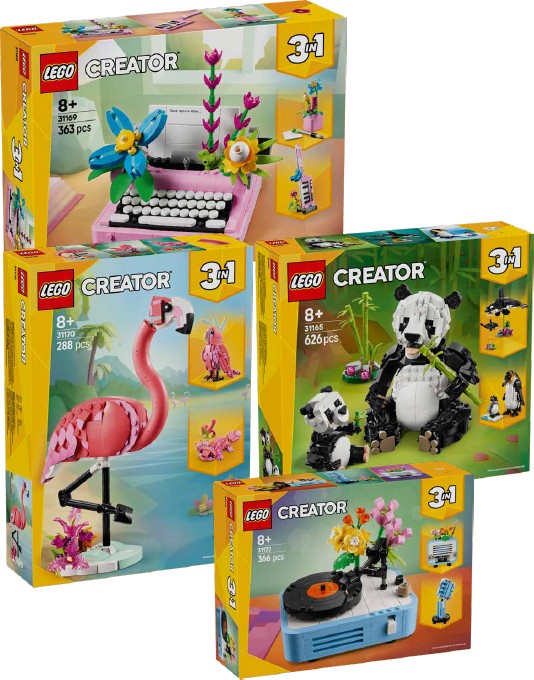 Selected LEGO Creator