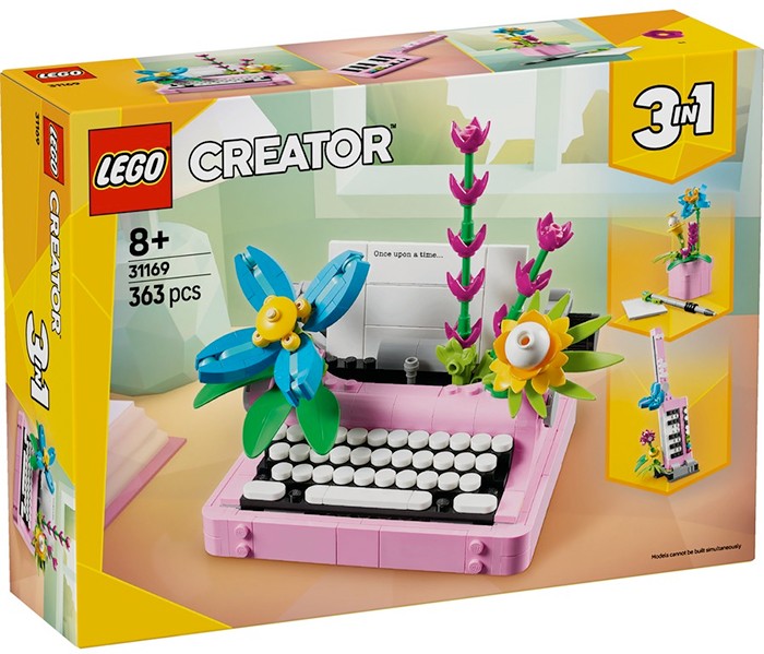 LEGO CREATOR Typewriter with Flowers 31169