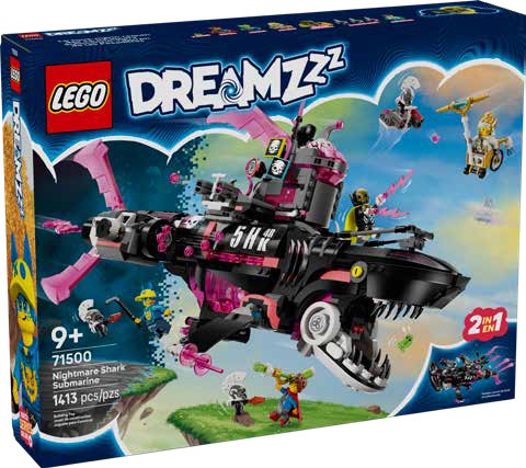 NEW LEGO DREAMZzz Nightmare Shark Submarine 71500