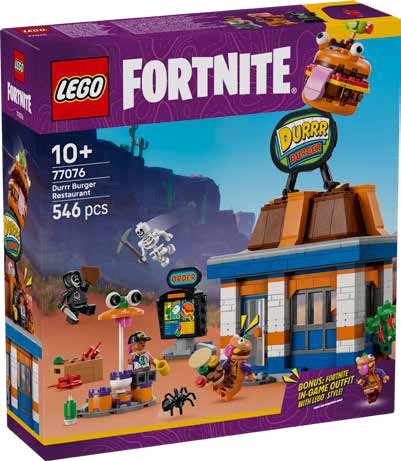 NEW LEGO Fortnite Durrr Burger Restaurant 77076