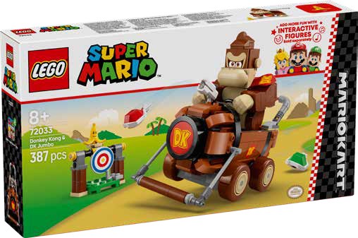 LEGO Super Mario Mario Kart – Donkey Kong & DK Jumbo 72033