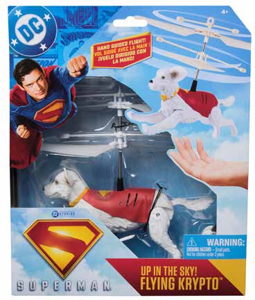 Superman Flying Krypto