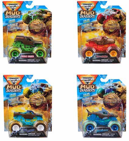 Monster Jam Assorted 1:64 Mud Blasters