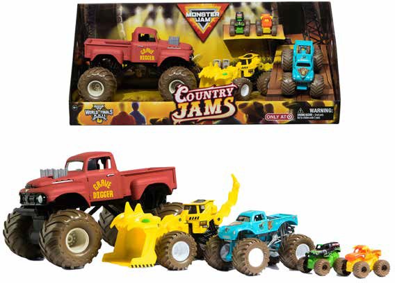 Monster Jam 1:24 and 1:64 & Mini Pack