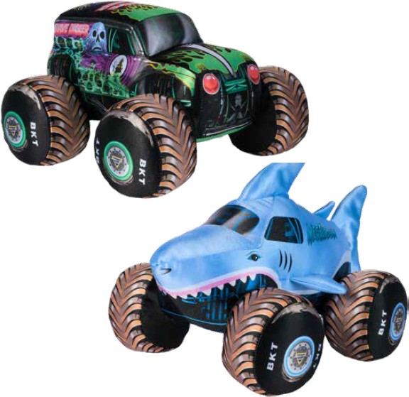 Monster Jam Assorted 10-Inch Plush
