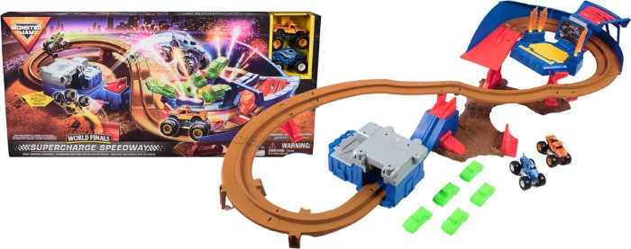 Monster Jam 1:64 Supercharge Speedway