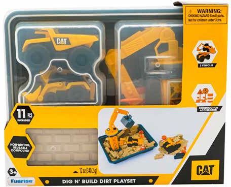 CAT Dig N Build Playset