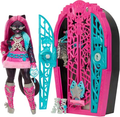 NEW Monster High Skulltimate Secrets Hauntlywood Mysteries Catty Noir Doll