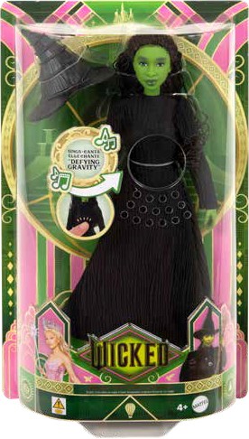 Wicked Elphaba Singing Doll