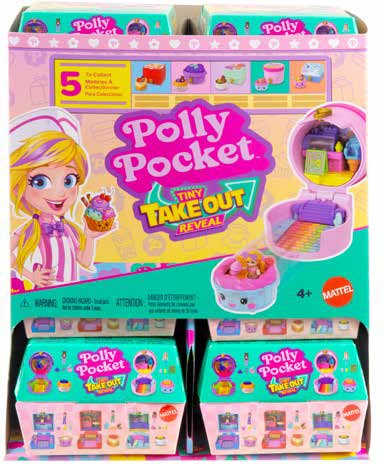 Polly Pocket Tiny Take Out Reveal Assorted