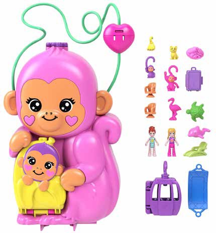 Polly Pocket Large Wearable Compact Assorted