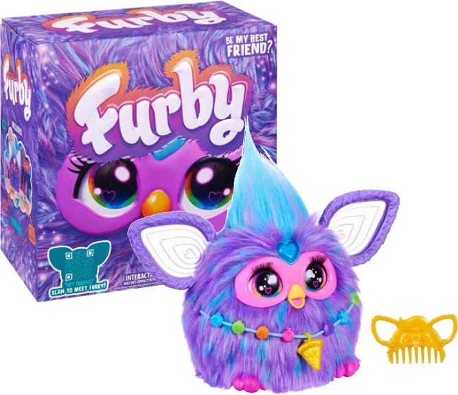 Furby Purple Interactive Plush Toy
