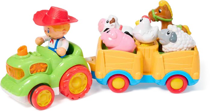 NEW Somersault Musical Farm Tractor Playset
