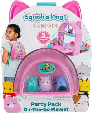 Squishmallows On-The-Go Playset - Assorted