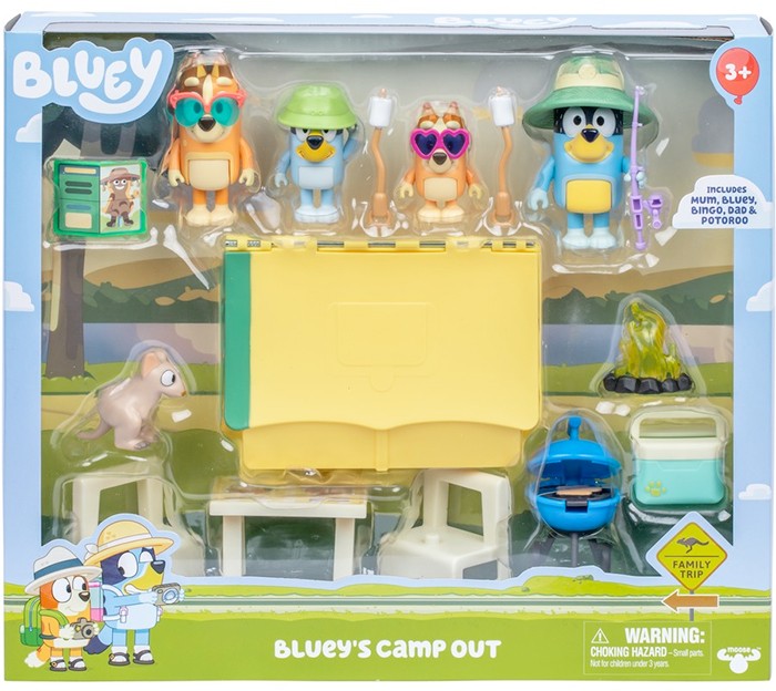Bluey Camp Out Playset