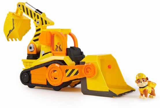 PAW Patrol Rubble & Crew Rubble’s Bark Yard Deluxe Bulldozer