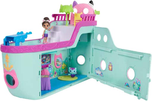 Gabby’s Dollhouse Gabby Cat Friend Ship