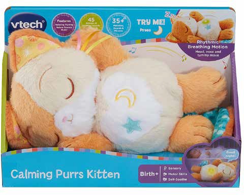 NEW VTech Calming Purrs Kitten