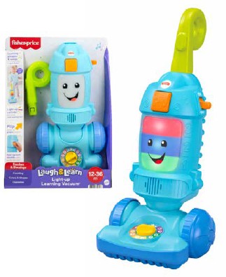 Fisher-Price Laugh & Learn Light-Up Learning Vacuum