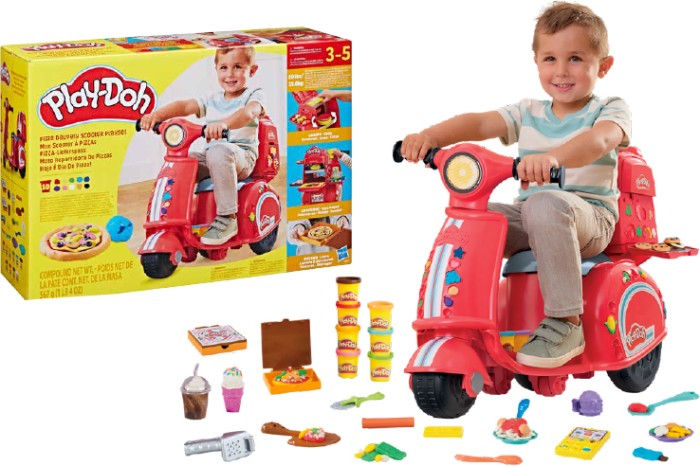 Play-Doh Pizza Delivery Scooter Playset