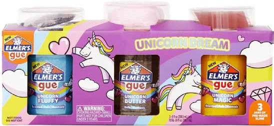 Elmer’s Gue Premade Slime - Unicorn Dream Slime Kit