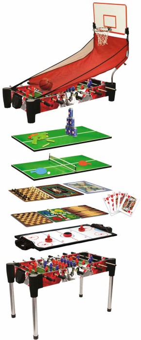 12-in-1 Games Table with Hover Puck