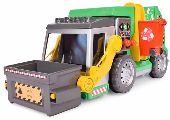 MAXX Action Motorized 3-in-1 Recycle Truck with Lights and Sounds