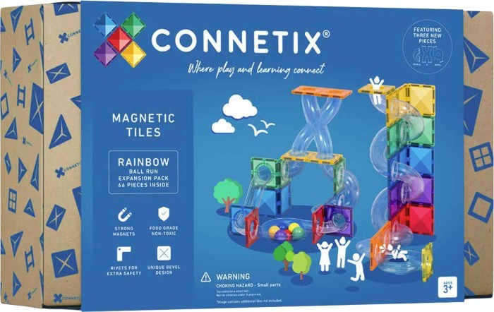CONNETIX 66 Piece Rainbow Ball Expansion Pack