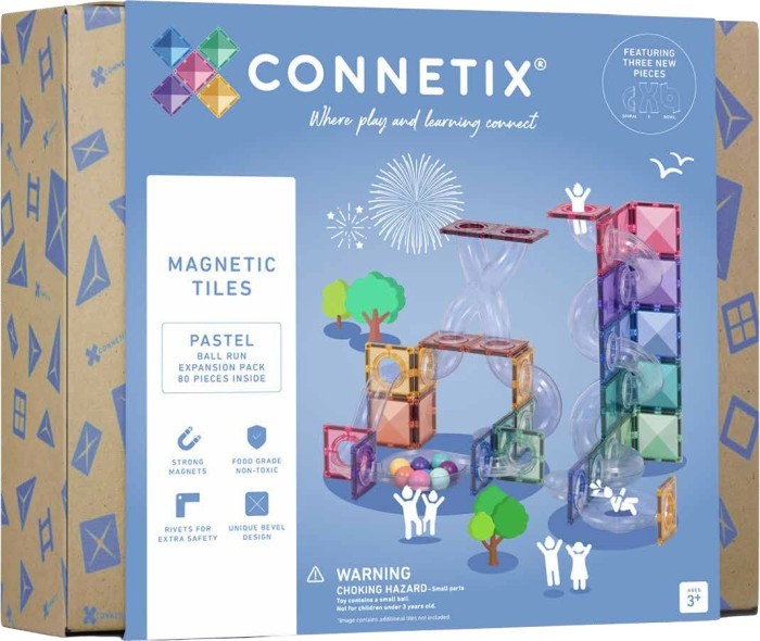 CONNETIX 80 Piece Pastel Ball Expansion Pack