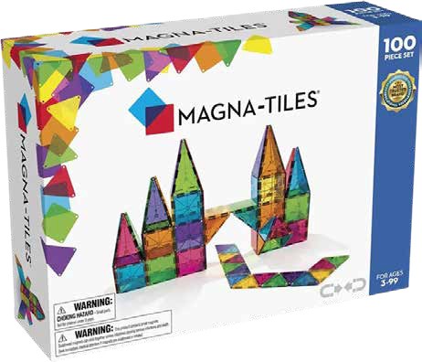 Magna-Tiles 100 Piece Classic Set