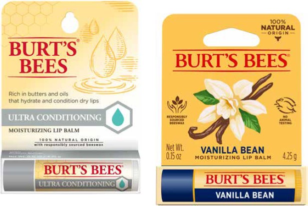 Burts Bees Ultra Conditioning Lip Balm or Moisturising Lip Balm - Vanilla Bean*