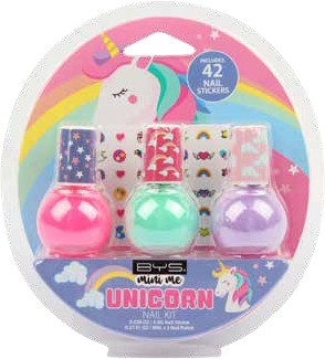 BYS Mini Me Nail Kit 3 Piece Unicorn
