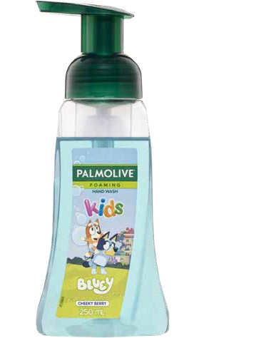 Palmolive Foaming Liquid Hand Wash Bluey 250ml*