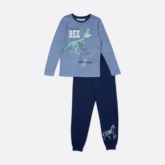 Jurassic World Pyjama Set - Dusty Blue